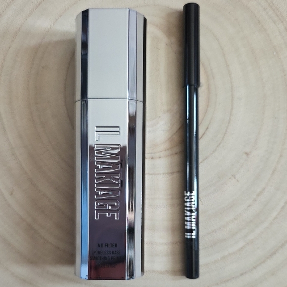 IL MAKIAGE No Filter Smoothing Primer And Long-Wear Eye Pencil Combo, New. - Picture 8 of 9